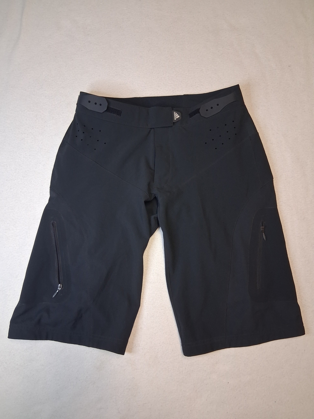 adidas Black Men's Athletic Cycling Shorts